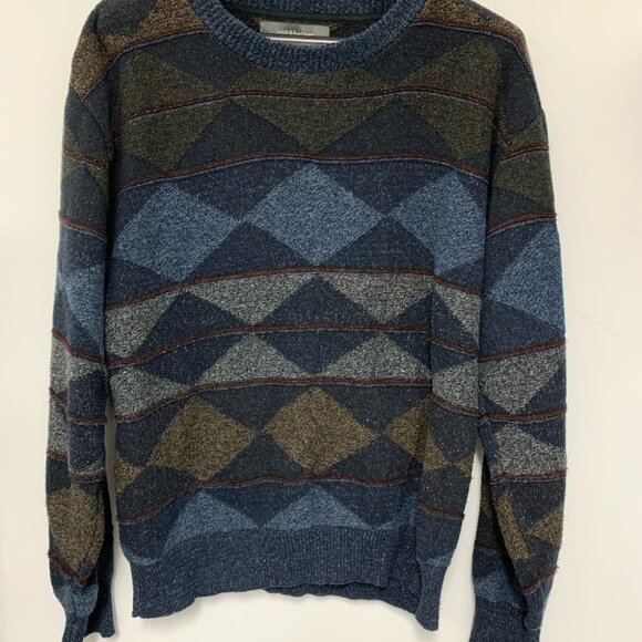 Croft &  Barrow Vintage Argyle Sweater - Picture 1 of 8
